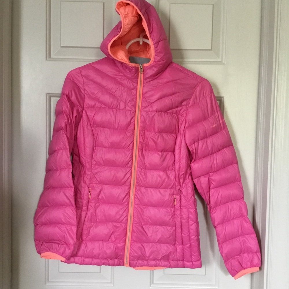 Girls Free Country Packable Down Jacket 10/12